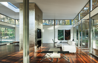 Glass / Wood House